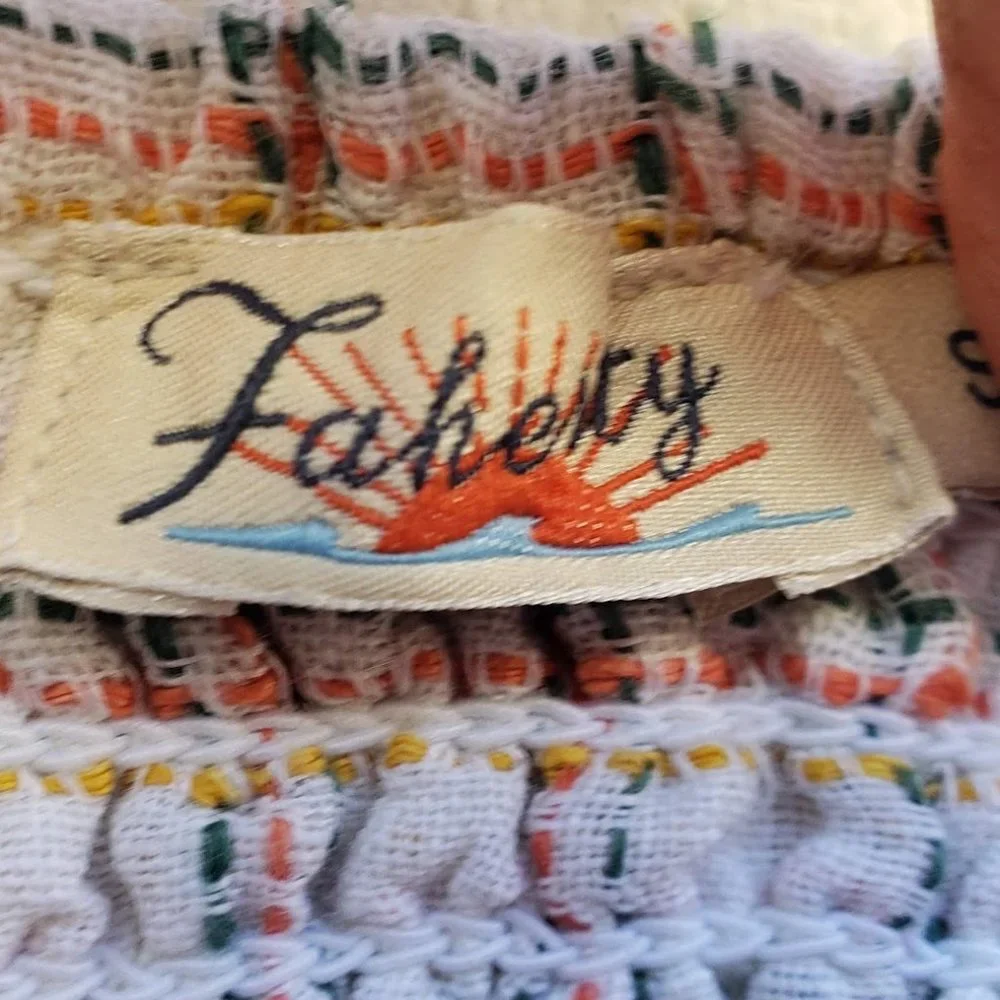 Faherty Multicolor Mini Dress - Picture 6 of 6